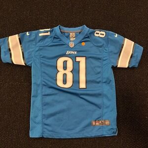 Nike NFL Detroit Lions Jersey Calvin Johnson 81 Youth Large
